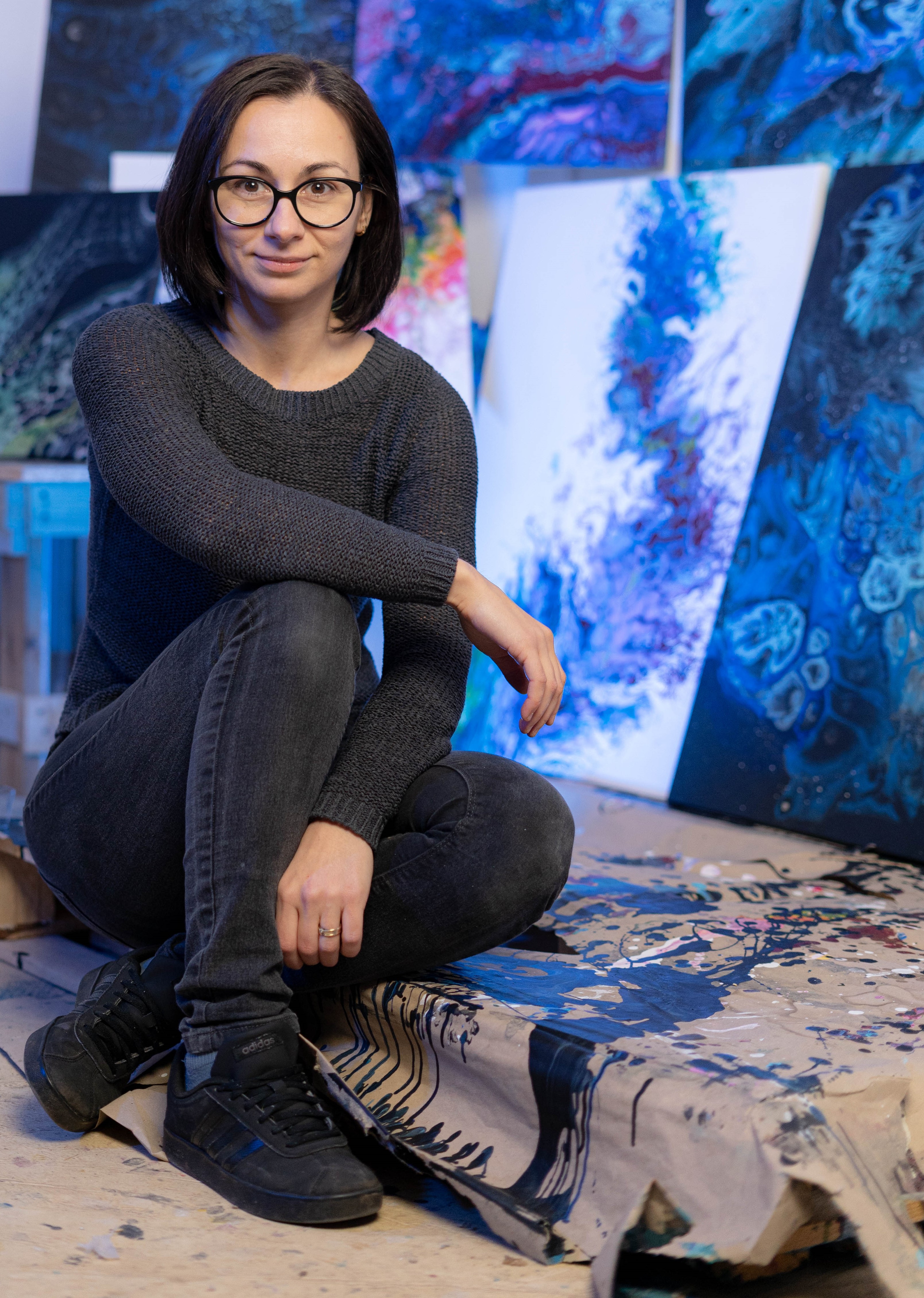 A portrait of the artist, Ana Ionesi